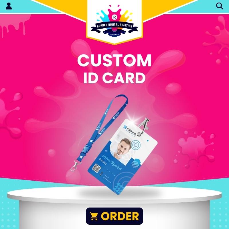 Tempat Cetak Murah ID Card Custom