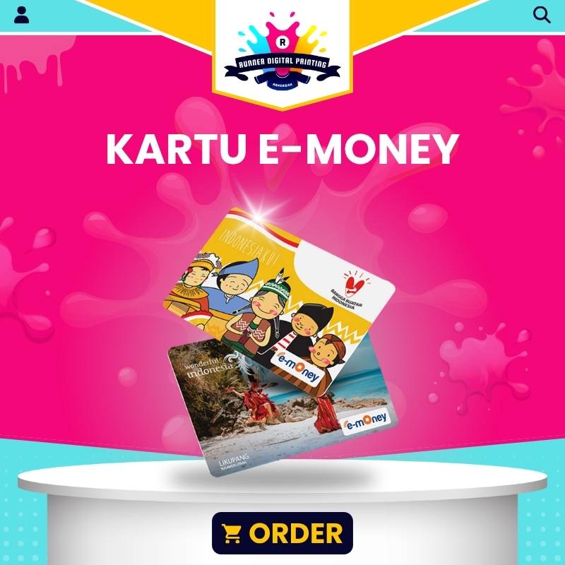 Tempat Cetak Murah Kartu E-Money