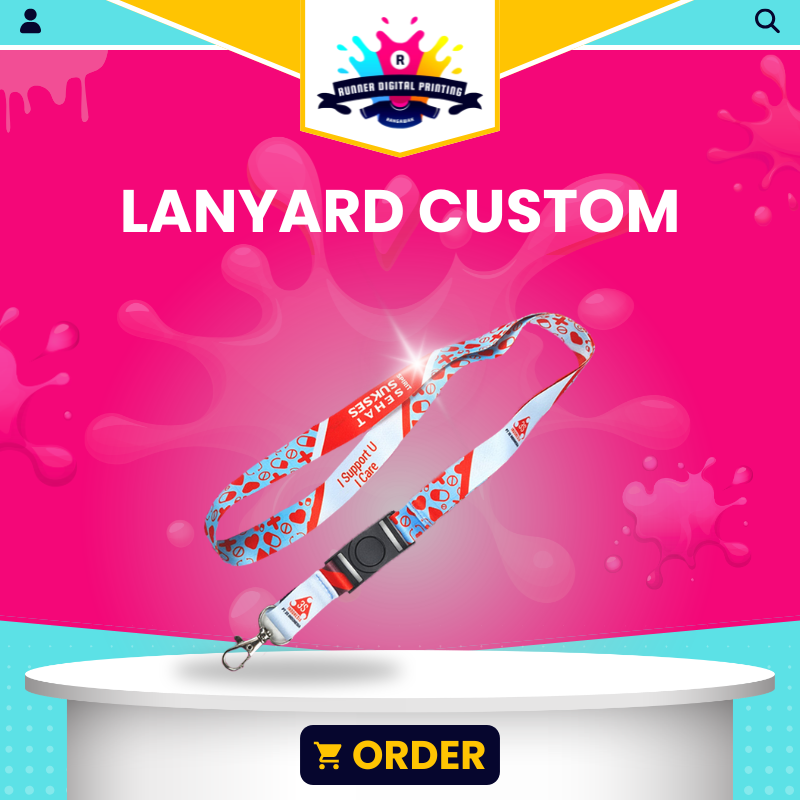 Tempat Cetak Murah Lanyard Custom