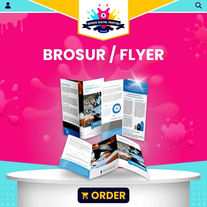 Tempat Cetak Murah Print Brosur Flyer
