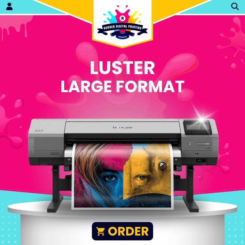 Tempat Cetak Murah Luster Large Format