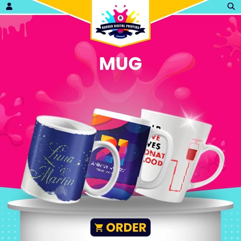 Tempat Cetak Murah Mug Custom