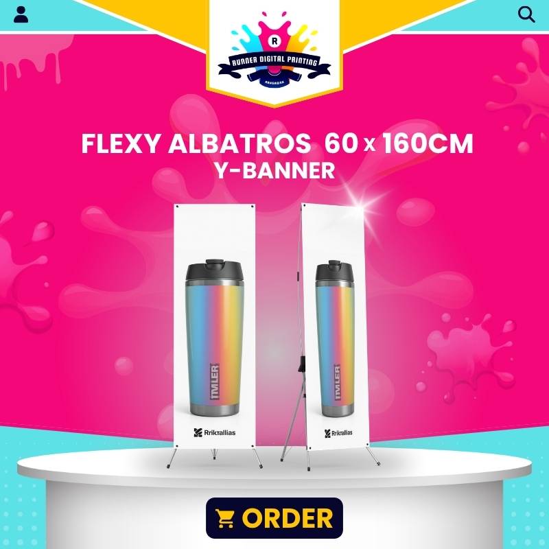Tempat Cetak Murah Y Banner Albatros